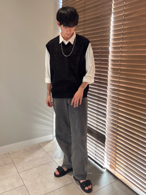 【新品同様極美品】 GU公式 | ウォッシャブルメッシュニットベスト