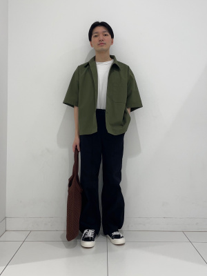 フィリップリム r1 オーバーサイズ クロップドシャツ 0サイズ Octa HALF ZIP SHIRTS WHITE – HYPEGOLF ONLINE STORE