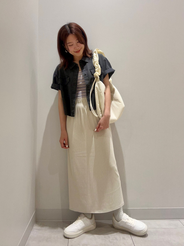 ❤高級ステンレス鋼製❣優れた安定性＆防風性で屋外でも安心して使える♪❤物干し GU公式 | スポンジニットVネックカーディガン