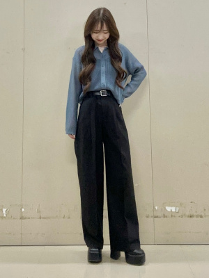 GU公式 | メッシュポロカーディガン(長袖)Q