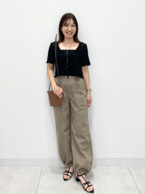 その他 gu- GU公式 | 透かし編みカーディガン(7分袖)Z