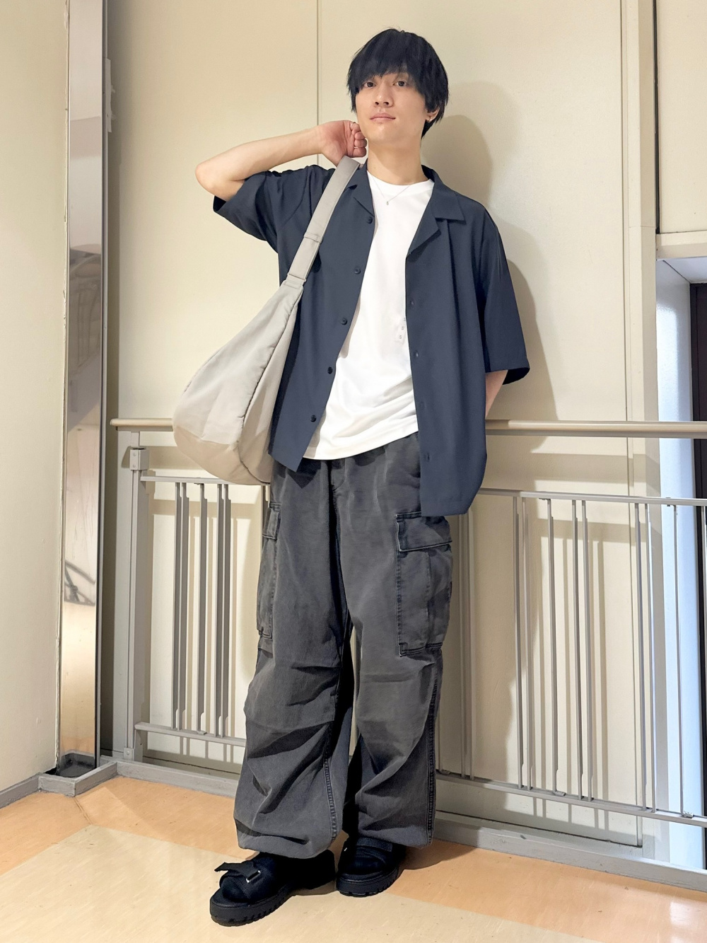 セットアップ メッシュシャツ、パンツ BALLAHOLIC ボーラホリック