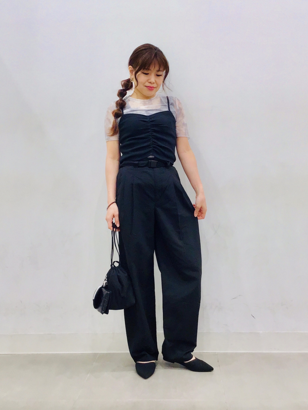 GU公式 | ベアトップサロペットパンツQ