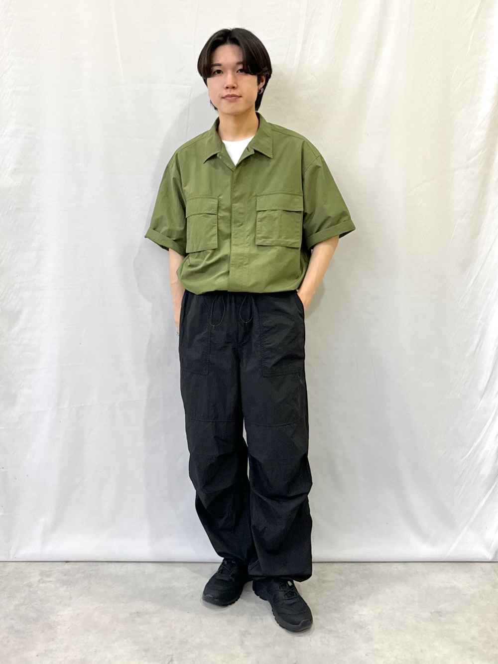 美品☆GU×UNDERCOVER 2wayオーバーサイズモッズコート S GU公式 | 2WAYオーバーサイズモッズコート UNDERCOVER