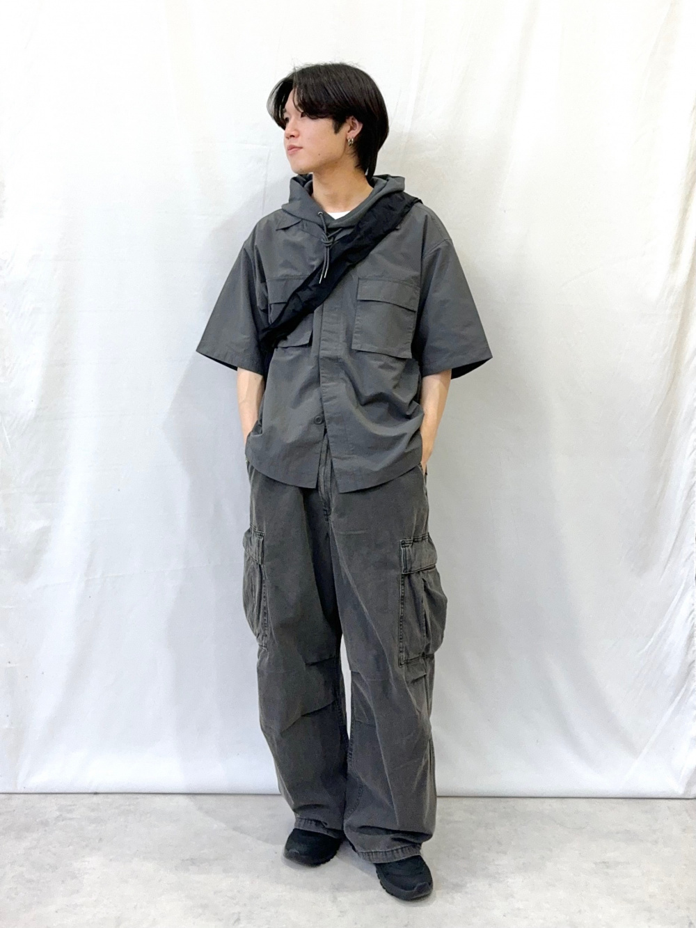 2WAYオーバーサイズモッズコート UNDERCOVER、ダブルフェイス