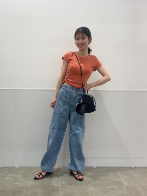 GU公式 | サイドルーシングT(半袖)