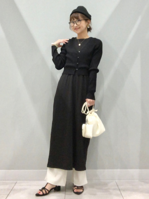 GU公式 | UVカットクロップドカーディガン(長袖)