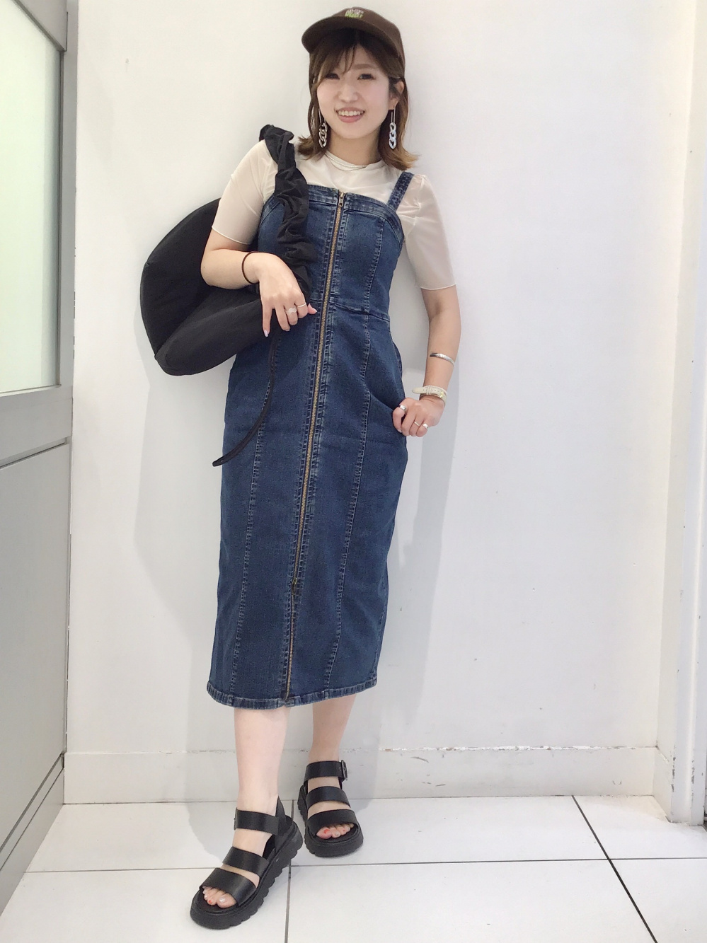 半袖 デニム ワンピース シアー袖 大人カジュアル スカート 楽天市場】ワンピース デニム ワンピース レディース 半袖