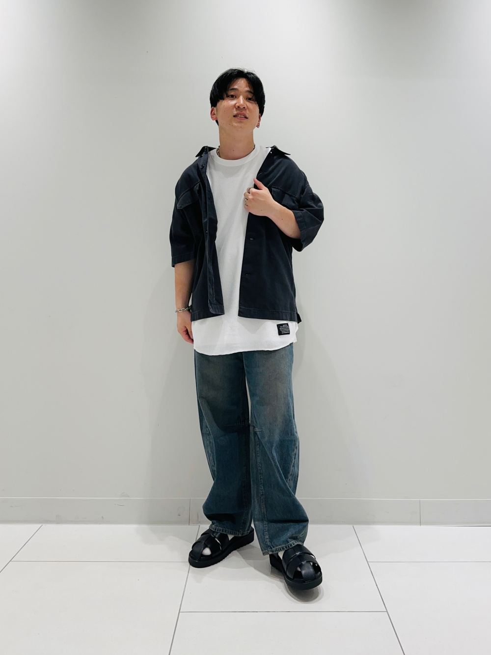2WAYライダースジャケット UNDERCOVER、2WAYオーバーサイズ