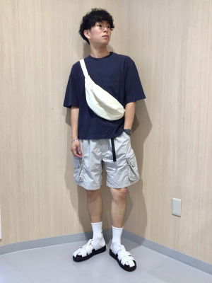 GU公式 | ハイアンクルソックス(バックロゴ)