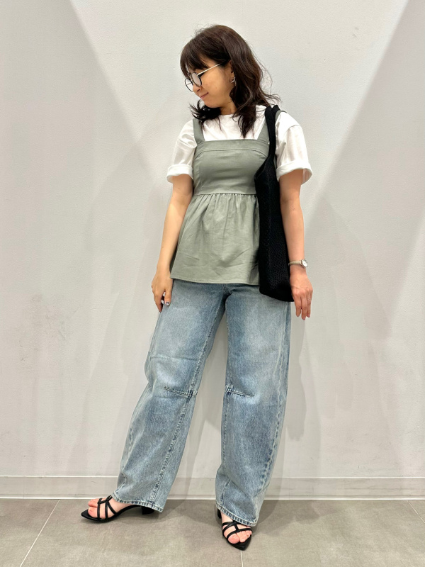 専用ページです❤️ GU公式 | リネンブレンドキャミソール+E