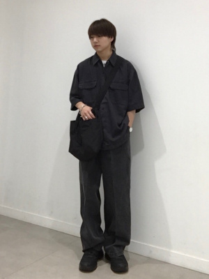 GU公式 | スーパーバギーデニムスラックス(丈標準70～74cm)