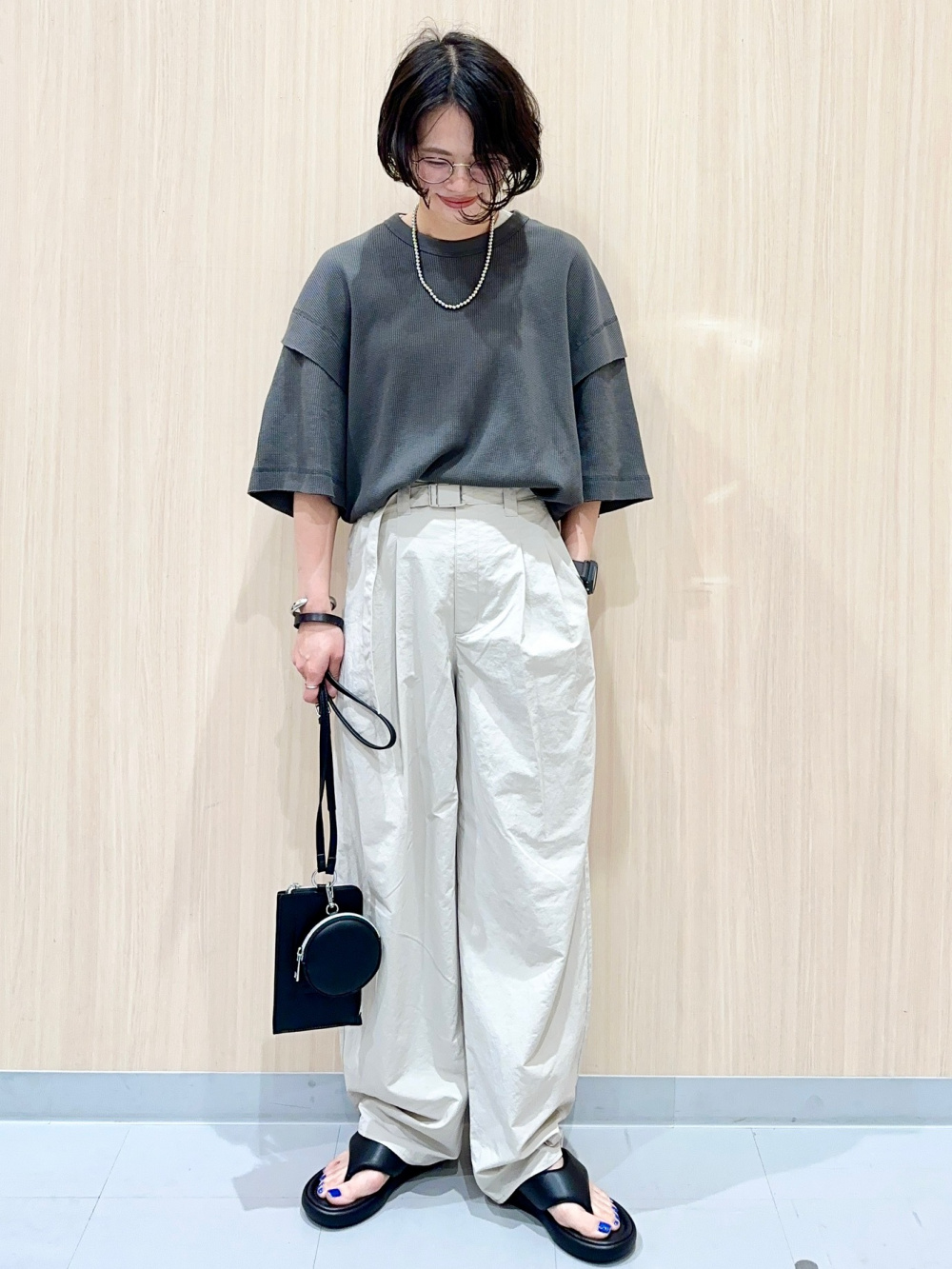 シアーコンビネーションニットカーディガン長袖 UNDERCOVER、2WAY