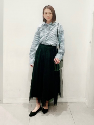 GU公式 | チュールロングスカートZ