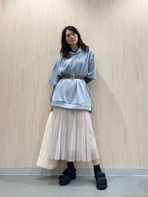 GU公式 | メッシュポロカーディガン(長袖)Q