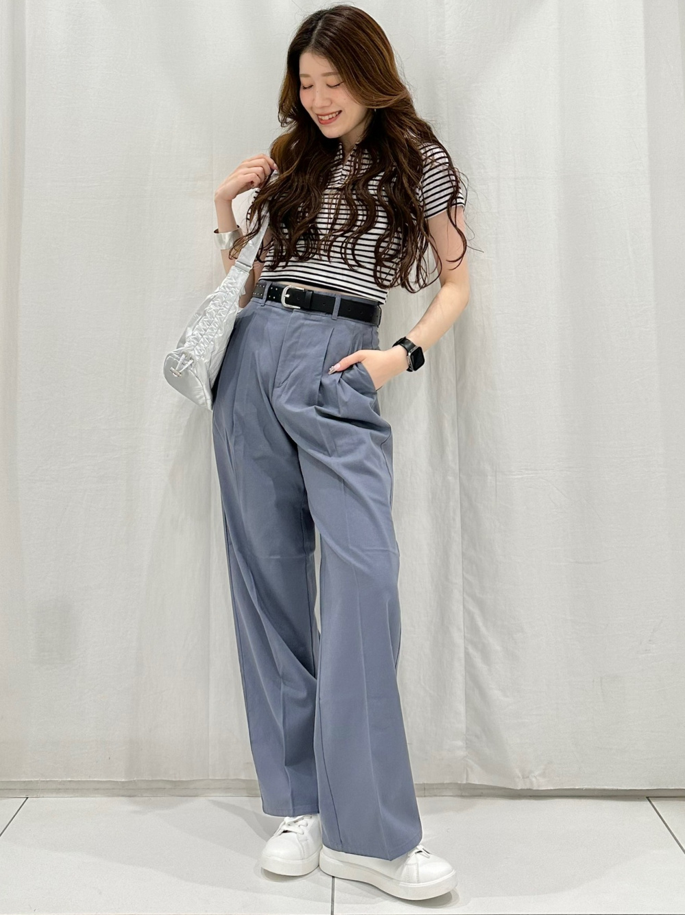 美品 GU beautiful people タックワイドパンツ xl グレー 裏ボアトラックジャケット beautiful people (セットアップ可能