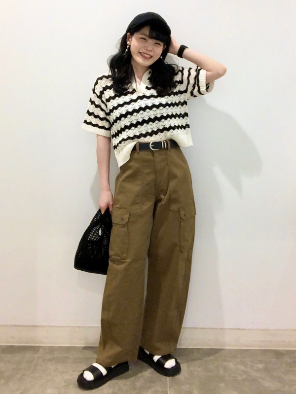GU 透かし編みスキッパーポロセーター〔半袖］ 画像・動画】本当に1990円でいいの！？GUの「新作トップス」高級