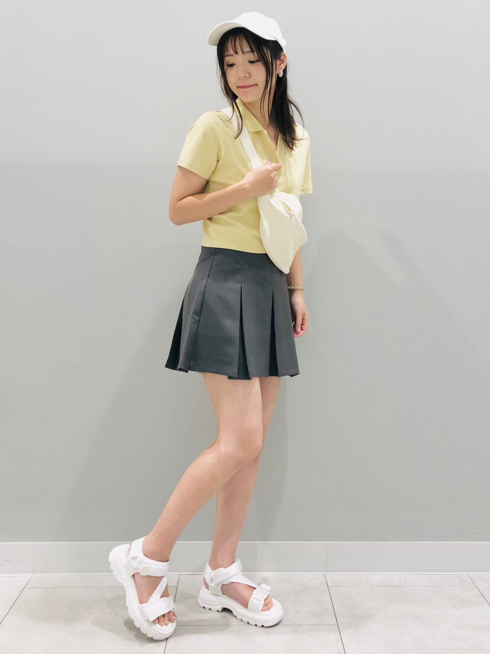 GIRLSメッシュカーディガン(5分袖)JR、ケーブルニット