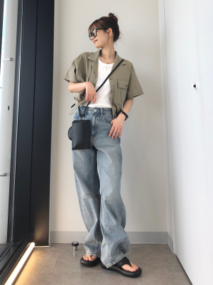 uni's room■2color プラットフォームトングサンダル SS-SS23-37 GU公式 | プラットフォームトングサンダル