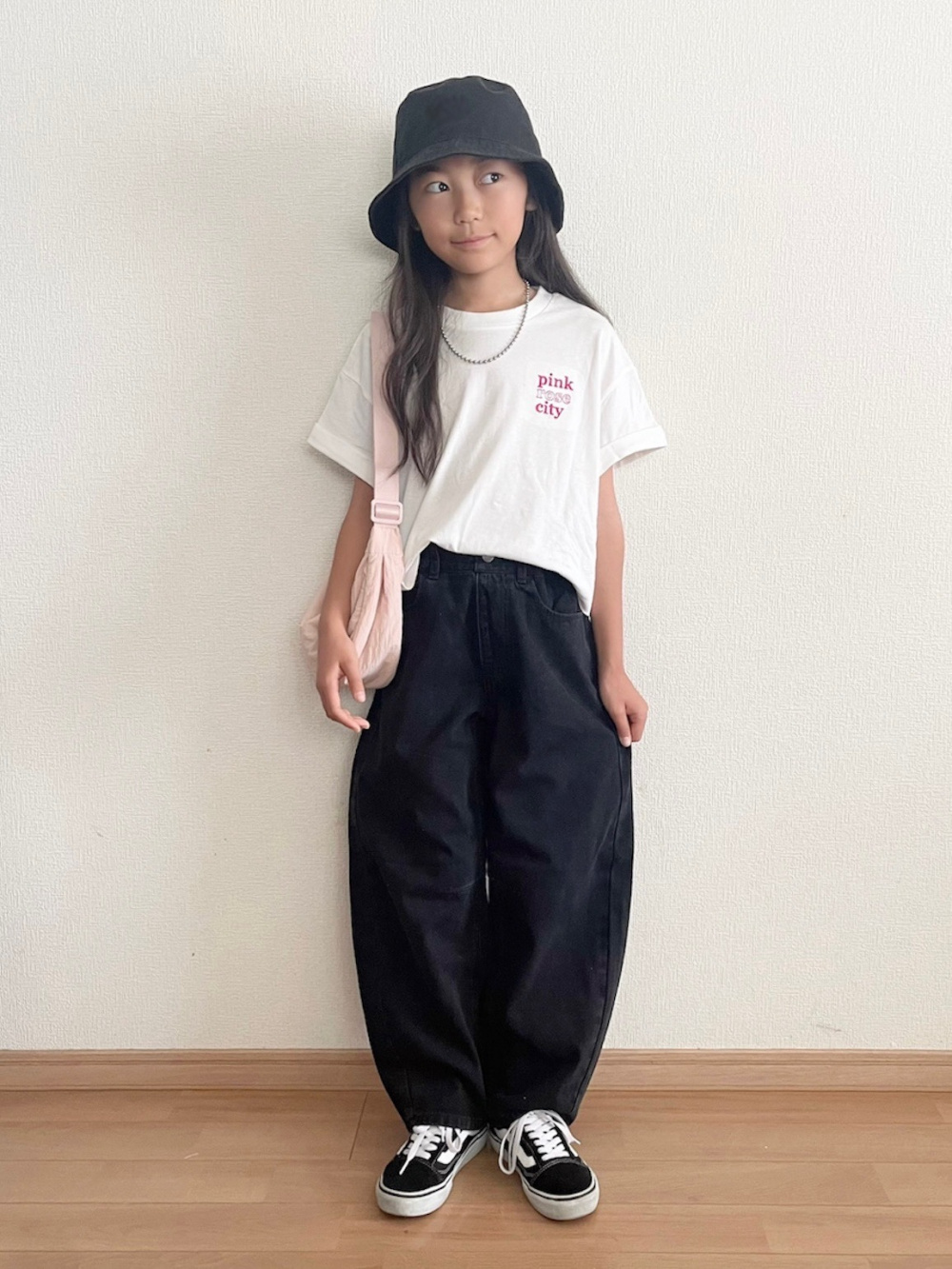 GIRLSグラフィックT(半袖)(バックプリント)、KIDS(男女兼用) ドライ