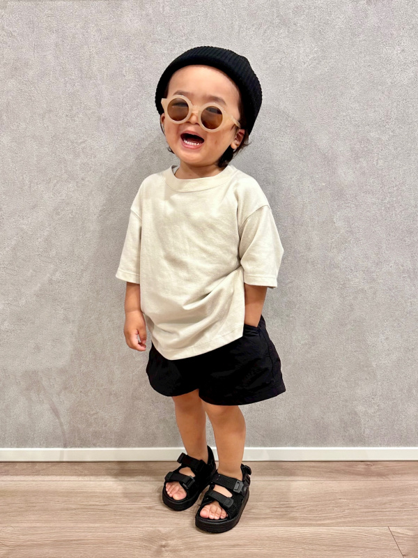 KIDS(男女兼用)ドライアクティブショーツ（子ども服）の着用