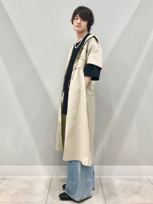 GU公式 | ワークシャツワンピース(半袖)Q