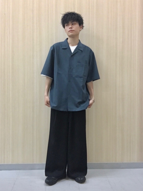 KIDILL - オーバーサイズ ポロニット - OVERSIZED BORDER POLO
