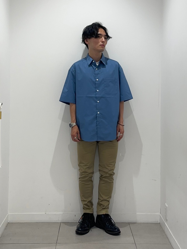 ストレッチスリムチノ(丈標準76.0cm)（メンズ）の着用