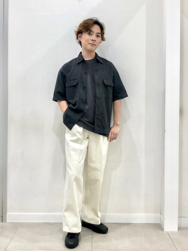 スーパーバギーデニムスラックス(丈標準70～74cm)（メンズ）の