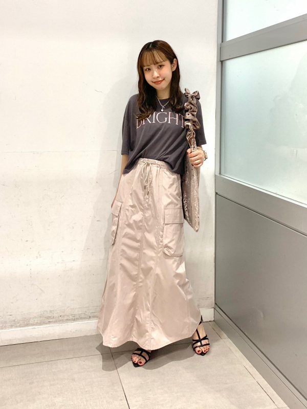 GIRLSクロップドT(半袖)(ロゴ)JR（子ども服）の着用コーディネート一覧