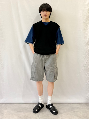 【新品同様極美品】 GU公式 | ウォッシャブルメッシュニットベスト