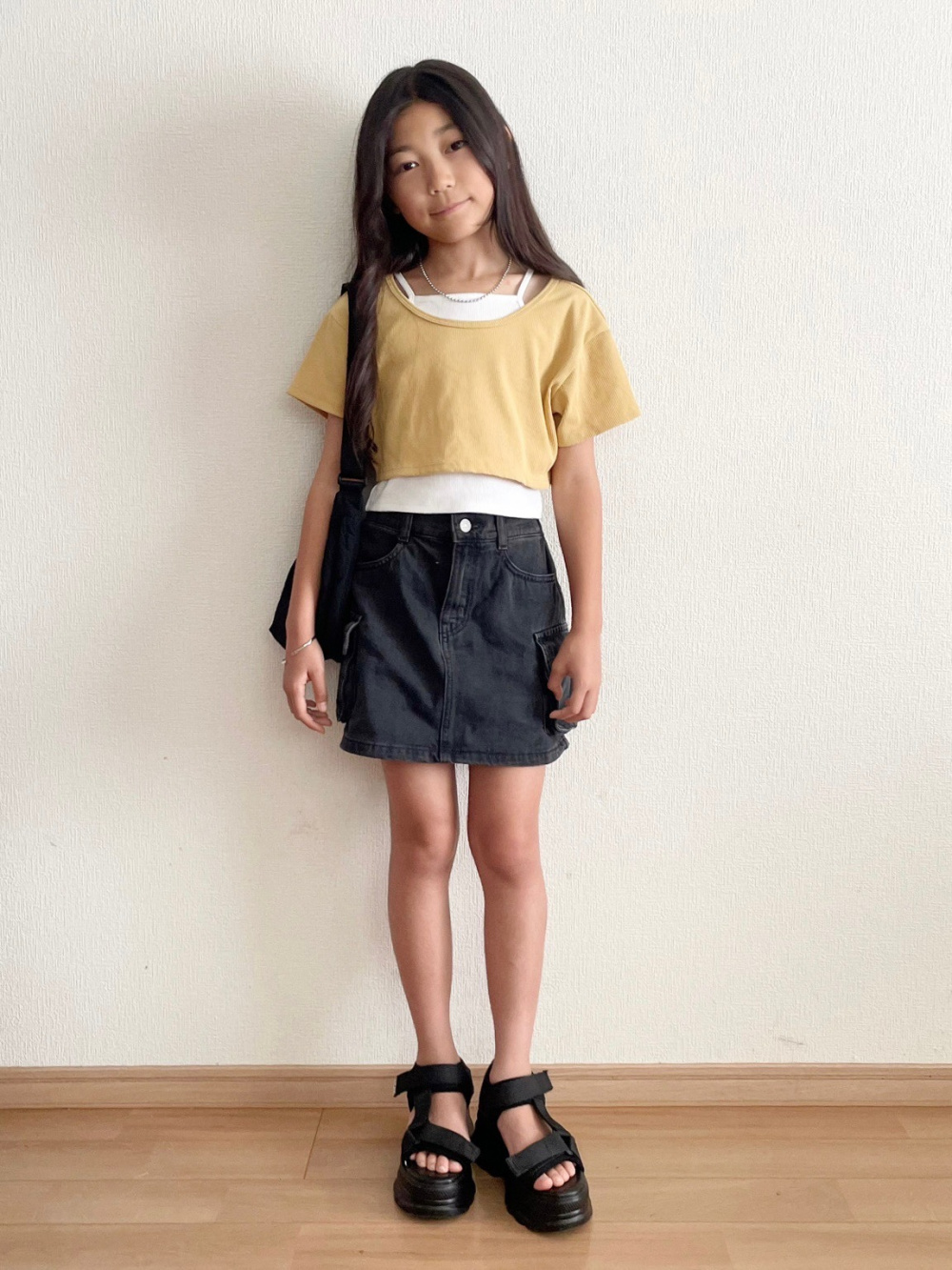 ジュニアゴルチエ JUNIOR GAULTIER レオパード 柄 ミニスカート