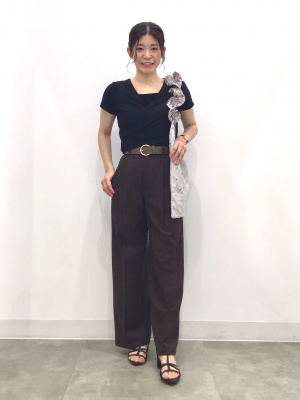 未使用☆カシュクールＴシャツ GU公式 | カシュクールT