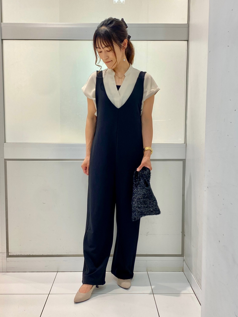 GU - sale!新品タグ付☆GUジーユー☆ ラッフルスリーブブラウス