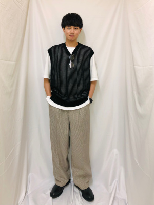 【新品同様極美品】 GU公式 | ウォッシャブルメッシュニットベスト