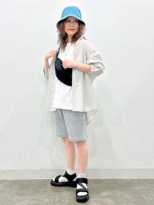 GU公式 | アンクルソックス(刺繍)