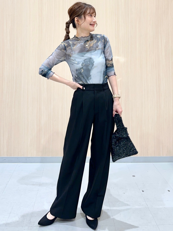 ラメニットミニバッグ（レディース）の着用コーディネート一覧