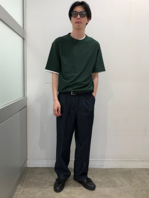 Deuku ABWEAR ワイドレッグ バギースラックス Deuku ABWEAR ワイドレッグ バギースラックス