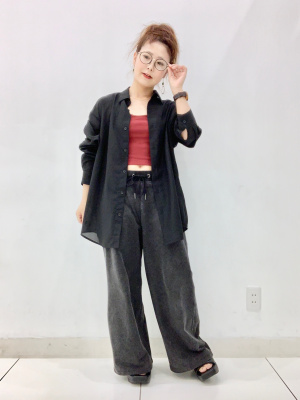 GU公式 | ウォッシュドスウェットプルオンパンツQ