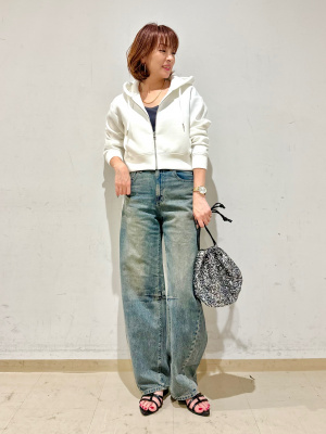 値下げGlossy クロップドオフショルダーグレーXS y/m | オフショルダー半袖トップス (ニット ) |SHEL'TTER WEBSTORE