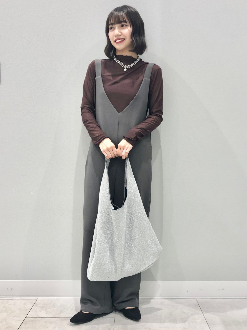 人気 ツーピース カーディガン 総柄ワンピース セット 10256 2ピースカーディガンセットワンピース、ウォッシャブル
