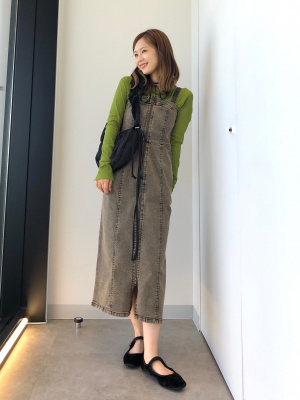 ワンピース guu GU(ジーユー)の「ギャザーワンピース(半袖)」 - PARTE