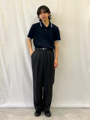 アルファタウリ 2023支給品ポロ サイズL 本物ポロラルフローレンPOLOTALPHLAURENコットンロゴ刺繍半袖