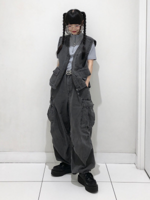 GU公式 | ハーフジップT