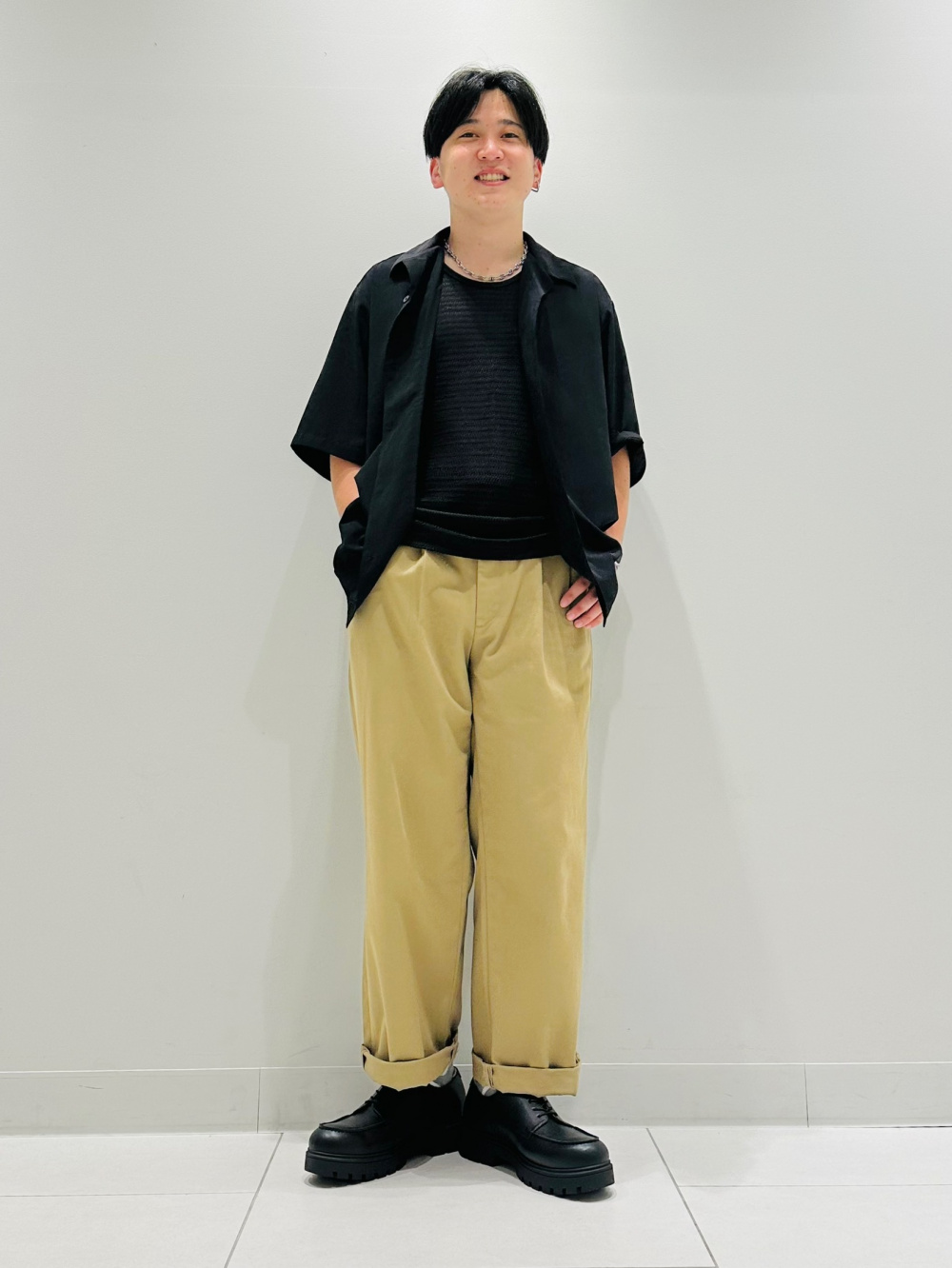 ドライストレッチジョガーパンツGA B(丈標準)、メッシュ