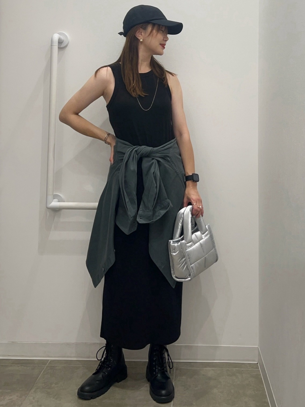 バイカラーアンサンブルニットワンピース | PROPORTION BODY