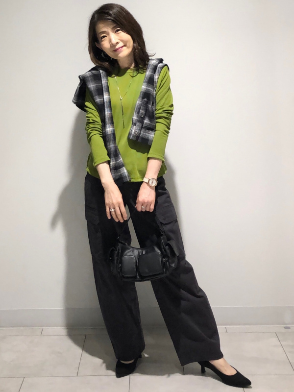 Soft Ribbed Crew Neck T-Shirt/L」| GU的穿搭理念