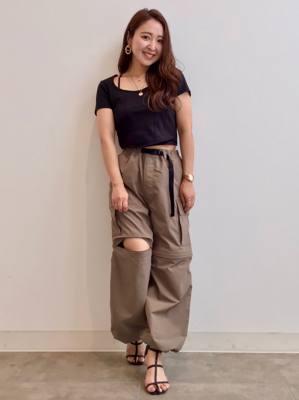 Convertible Wide Cargo Pants」| GU的穿搭理念
