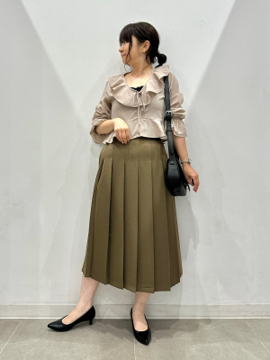 Balenciaga★プリーツミディスカート プリーツ BALENCIAGA(バレンシアガ) スカート(レディース