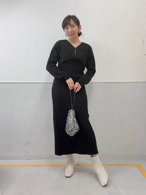 完売品WEB VERY 掲載　新品未使用　GU 2ピースワンピースセット 3XL GU公式 | 2ピースセットワンピース